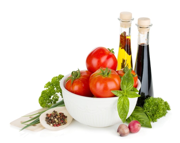 Składniki na kuchennym stole